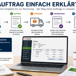 Auftrag in Lexware Ablauf Angebot Auftrag Lieferung Rechnung einfach erklärt Auftrag in Lexware Ablauf Angebot Auftrag Lieferung Rechnung einfach erklärt