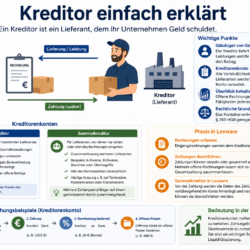 Kreditor einfach erklärt Lieferant Verbindlichkeit Buchhaltung Beispiel Kreditor einfach erklärt Lieferant Verbindlichkeit Buchhaltung Beispiel