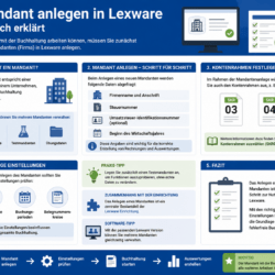 Mandant anlegen in Lexware einfach erklärt Mandant anlegen in Lexware einfach erklärt