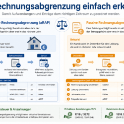 Rechnungsabgrenzung einfach erklärt aRAP pRAP Beispiel Rechnungsabgrenzung einfach erklärt aRAP pRAP Beispiel