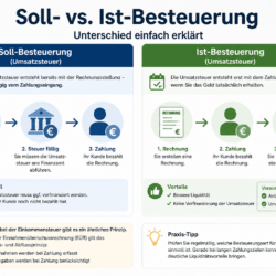 Soll- und Ist-Besteuerung einfach erklärt Soll- und Ist-Besteuerung einfach erklärt