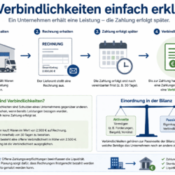 Verbindlichkeiten einfach erklärt offene Rechnung Lieferant Beispiel Verbindlichkeiten einfach erklärt offene Rechnung Lieferant Beispiel