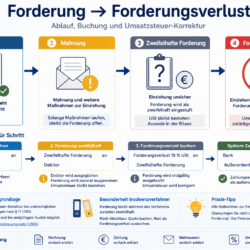 Zweifelhafte Forderung / Forderungsverlust einfach erklärt Forderungsverlust einfach erklärt Ablauf Rechnung Mahnung zweifelhafte Forderung